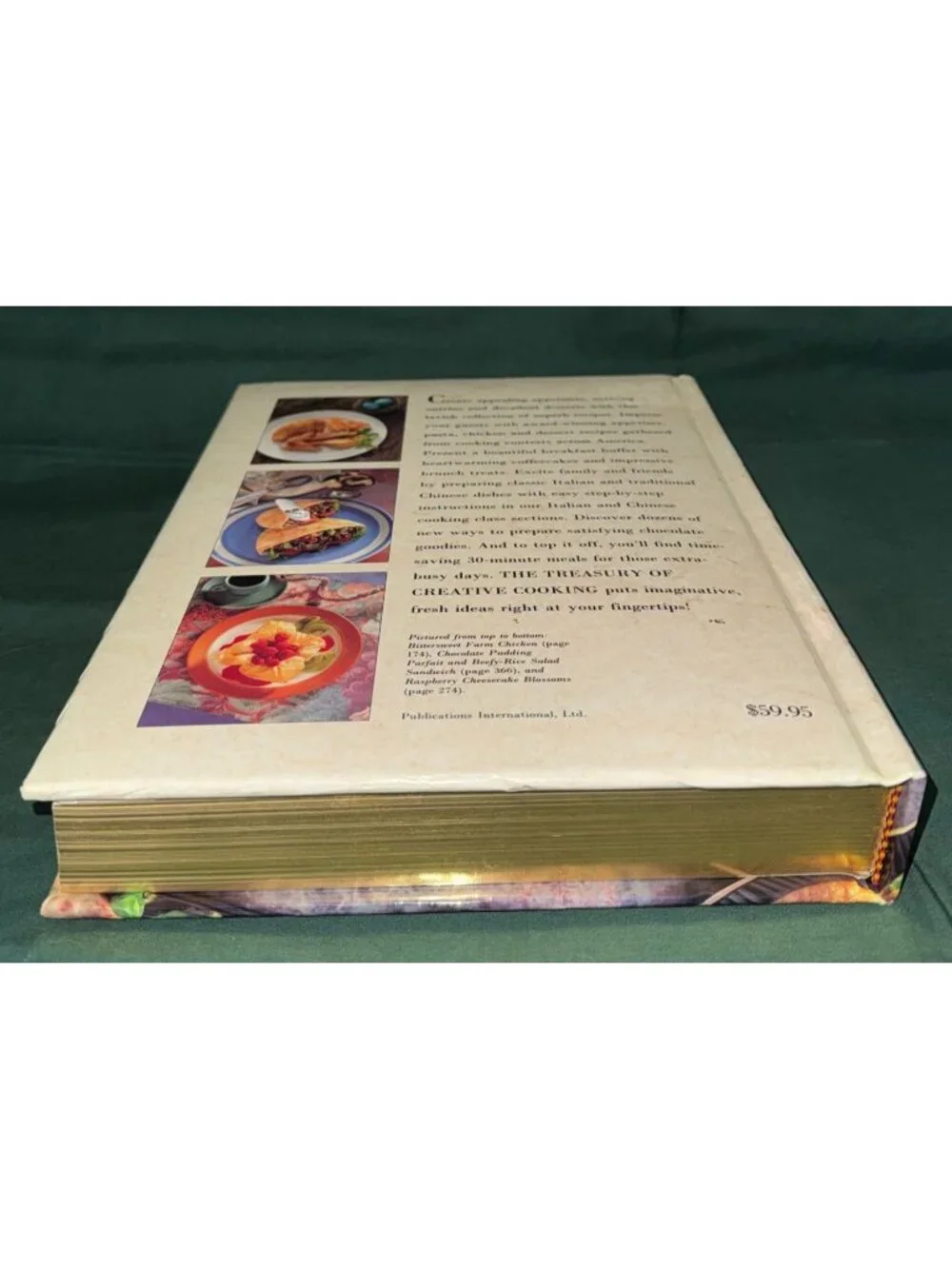 The Treasury of Creative Cooking by Editors of Consumer Guide (1992) Hardcover
